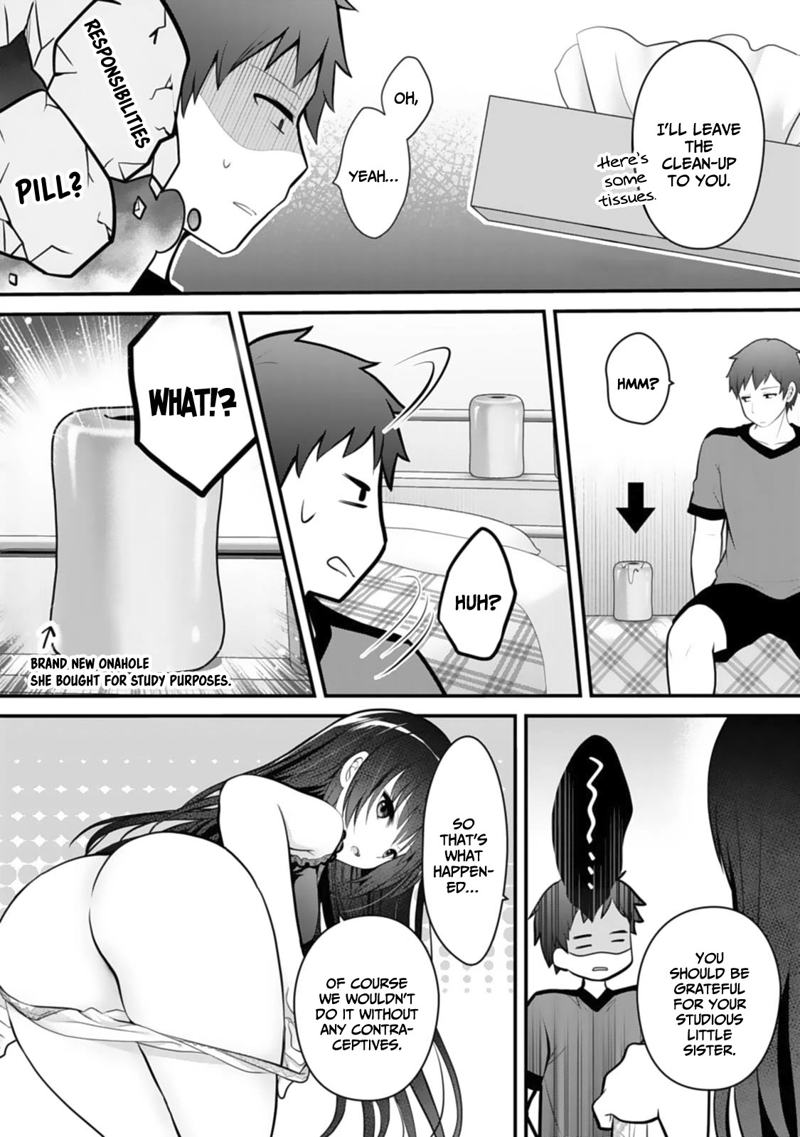 My Little Sister is the Best Masturbation Material chapter 6 page 19
