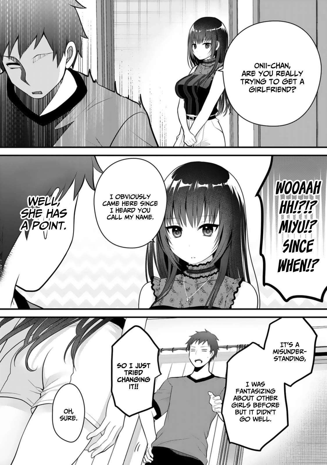 My Little Sister is the Best Masturbation Material chapter 6 page 7