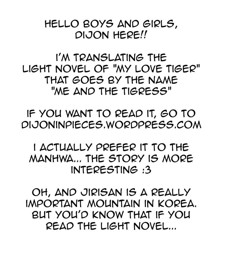 My Love Tiger chapter 35 page 15