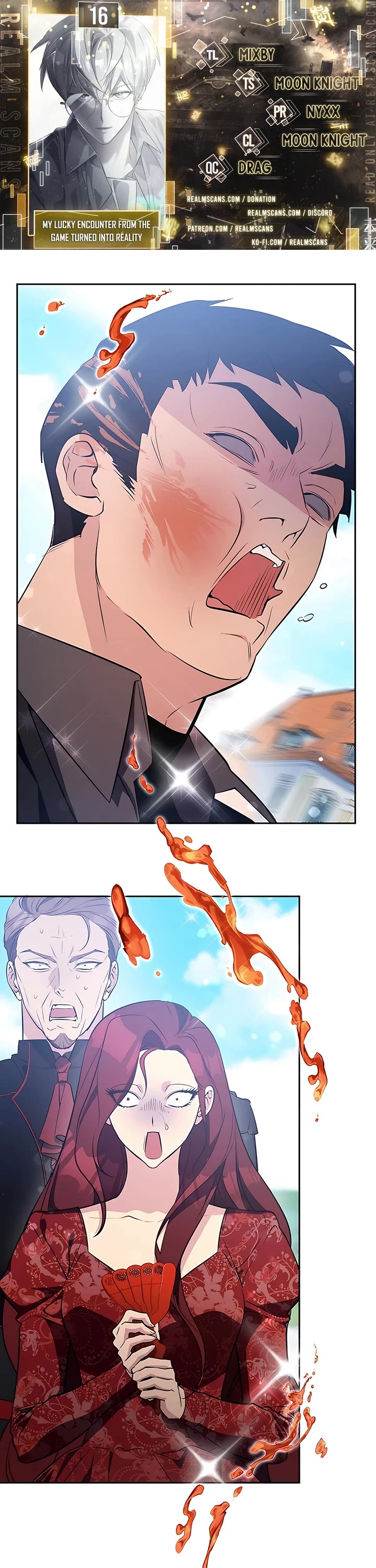 My Lucky Encounter From the Game Turned Into Reality chapter 16 page 1