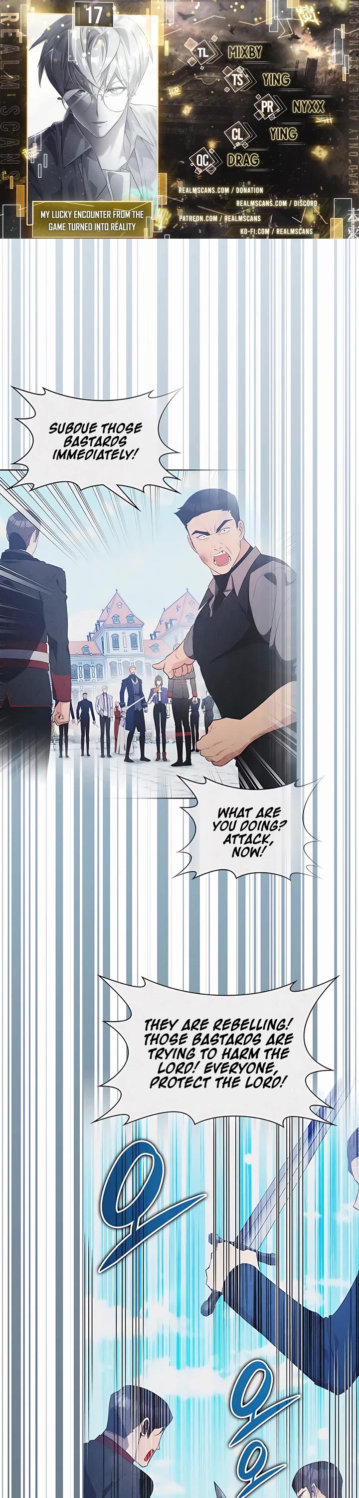 My Lucky Encounter From the Game Turned Into Reality chapter 17 page 1