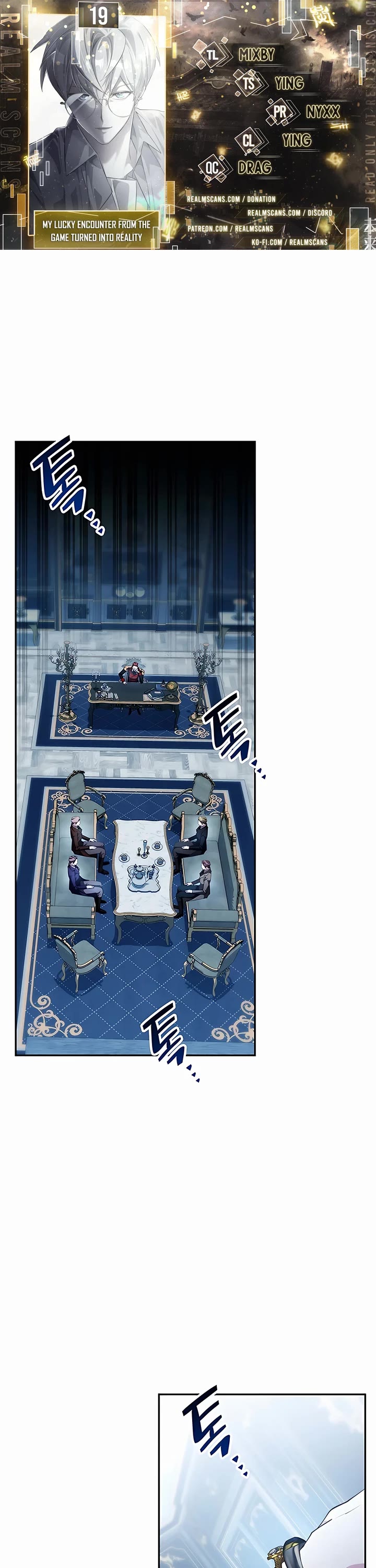 My Lucky Encounter From the Game Turned Into Reality chapter 19 page 1