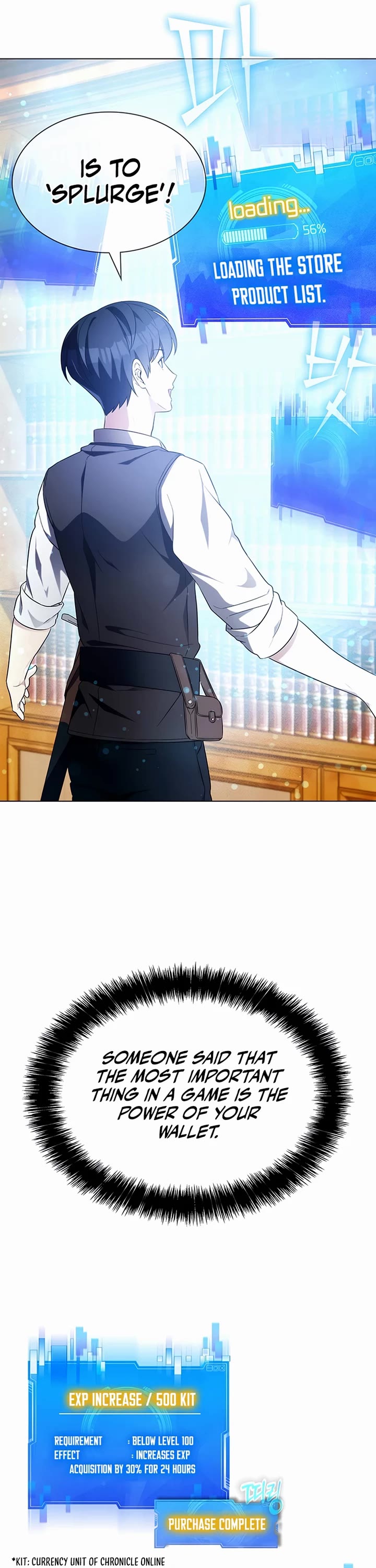 My Lucky Encounter From the Game Turned Into Reality chapter 2 page 58