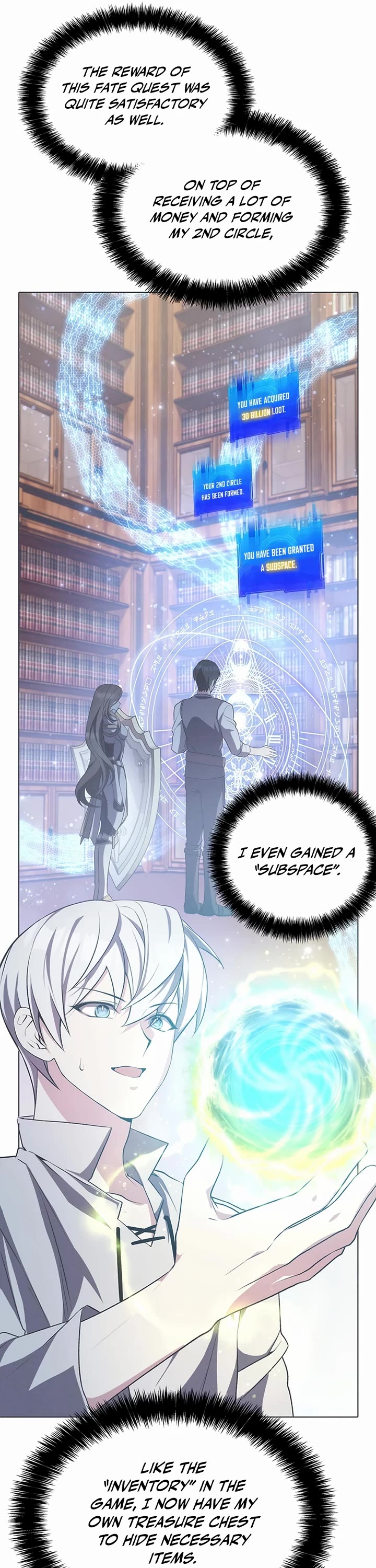 My Lucky Encounter From the Game Turned Into Reality chapter 3 page 70