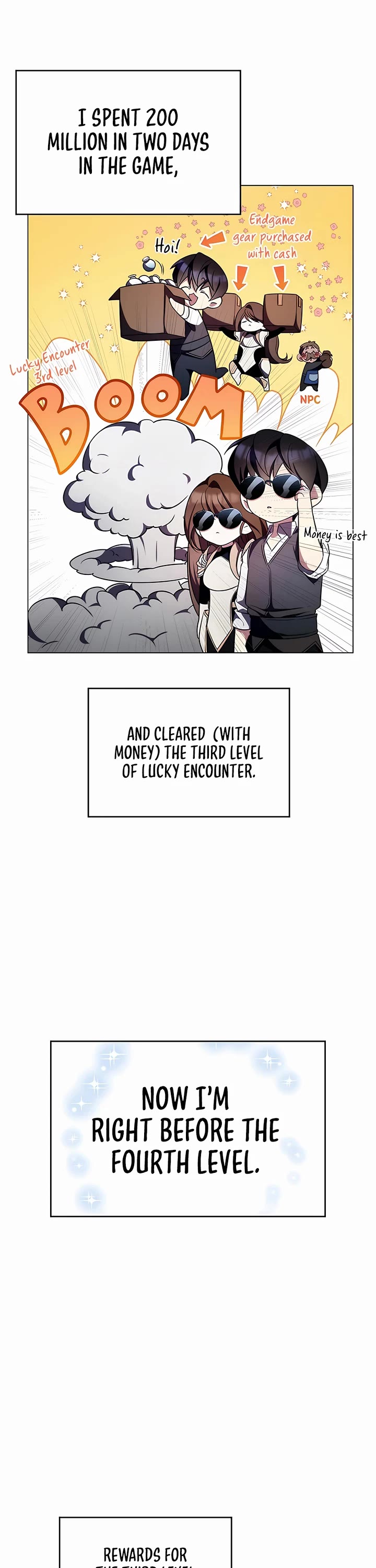 My Lucky Encounter From the Game Turned Into Reality chapter 4 page 40