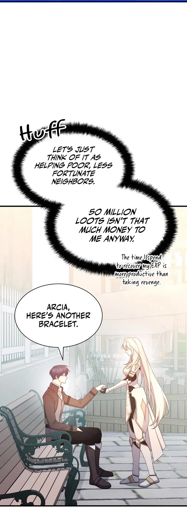 My Lucky Encounter From the Game Turned Into Reality chapter 57 page 14