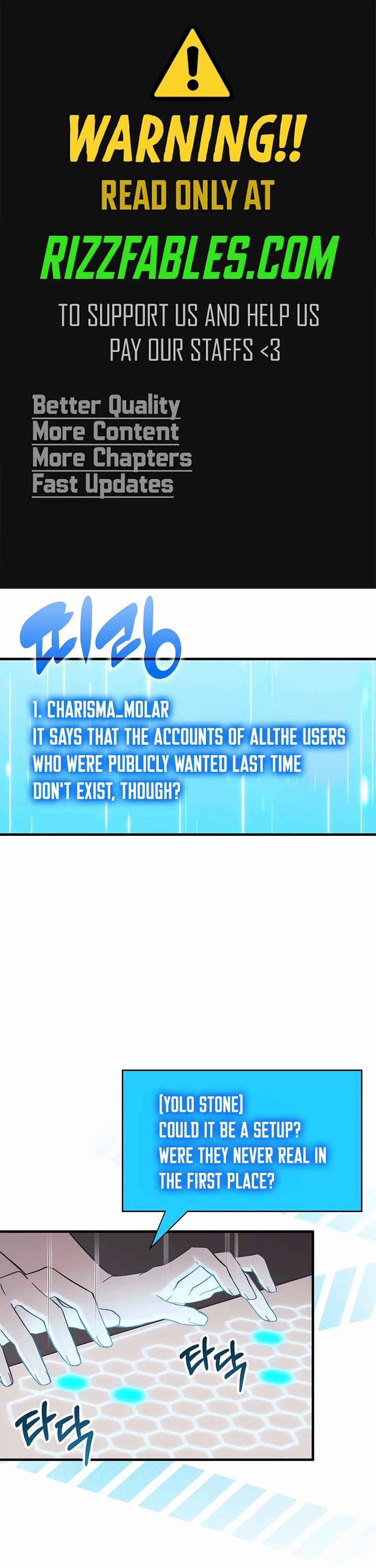 My Lucky Encounter From the Game Turned Into Reality chapter 58 page 1