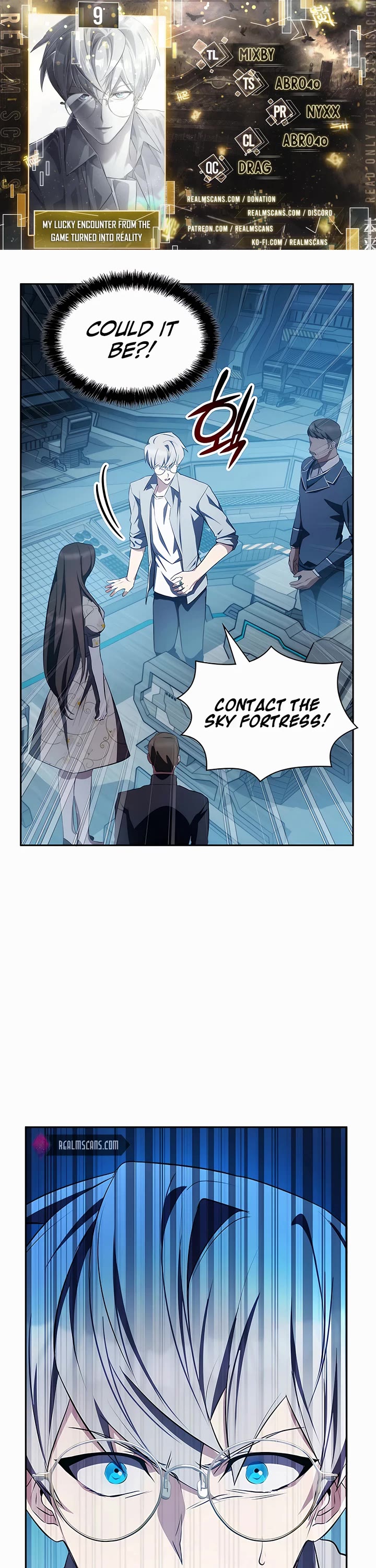 My Lucky Encounter From the Game Turned Into Reality chapter 9 page 1