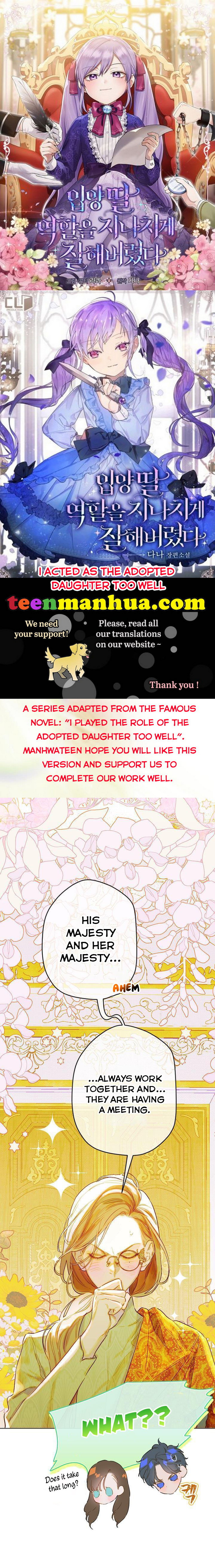 My Mom Entered A Contract Marriage chapter 31 page 1