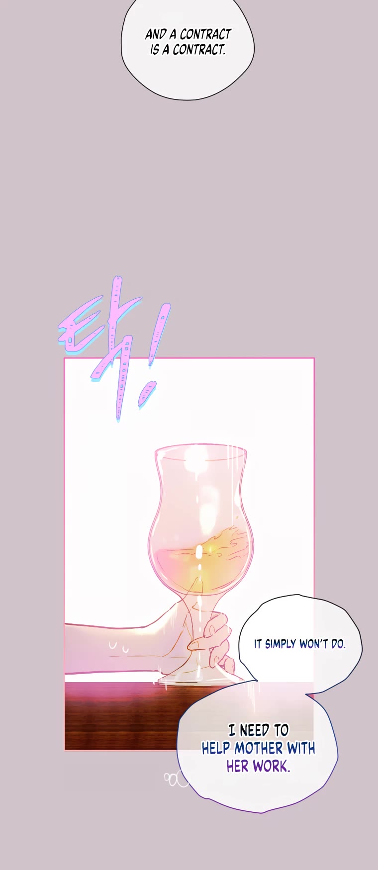 My Mom Entered A Contract Marriage chapter 5 page 35