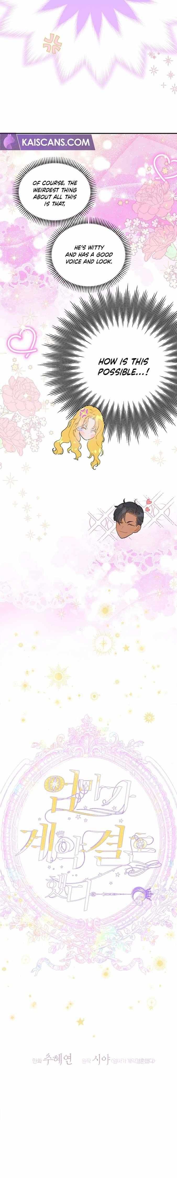 My Mom Entered A Contract Marriage chapter 58 page 3