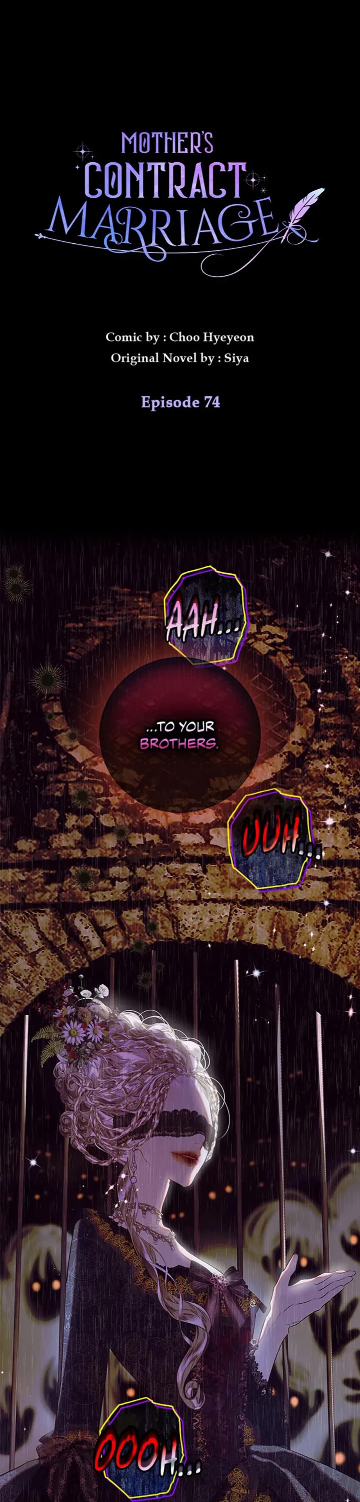 My Mom Entered A Contract Marriage chapter 74 page 1