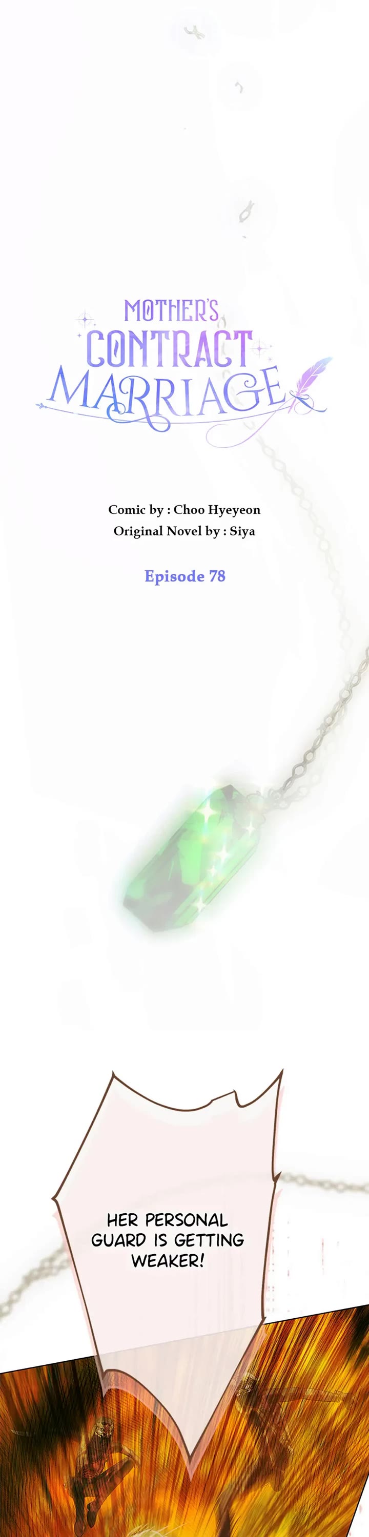 My Mom Entered A Contract Marriage chapter 78 page 3