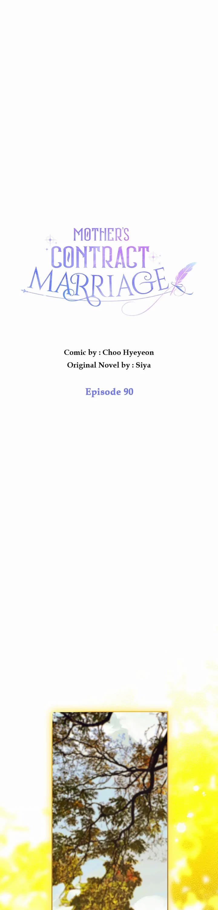 My Mom Entered A Contract Marriage chapter 90 page 8