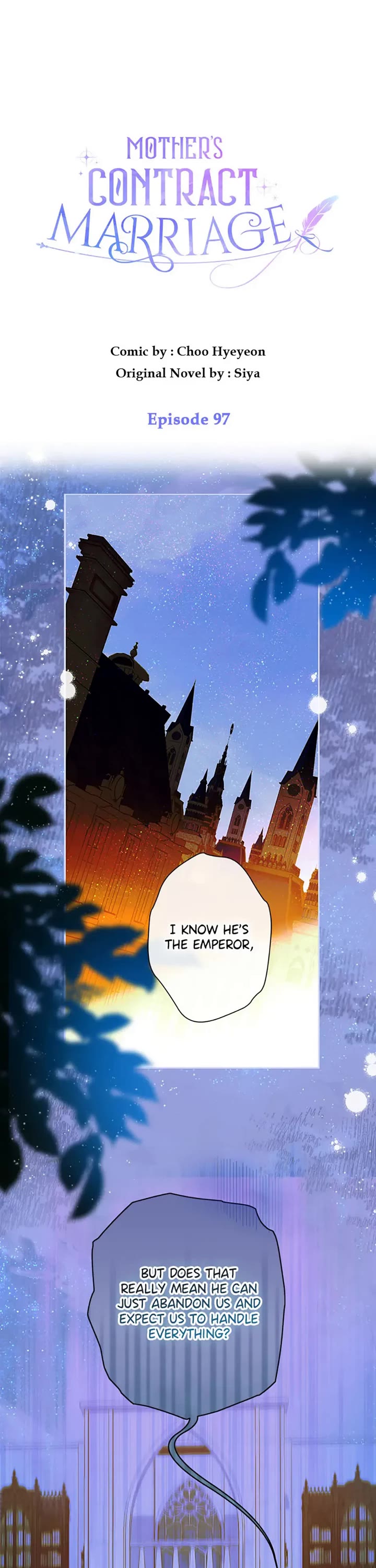 My Mom Entered A Contract Marriage chapter 97 page 1