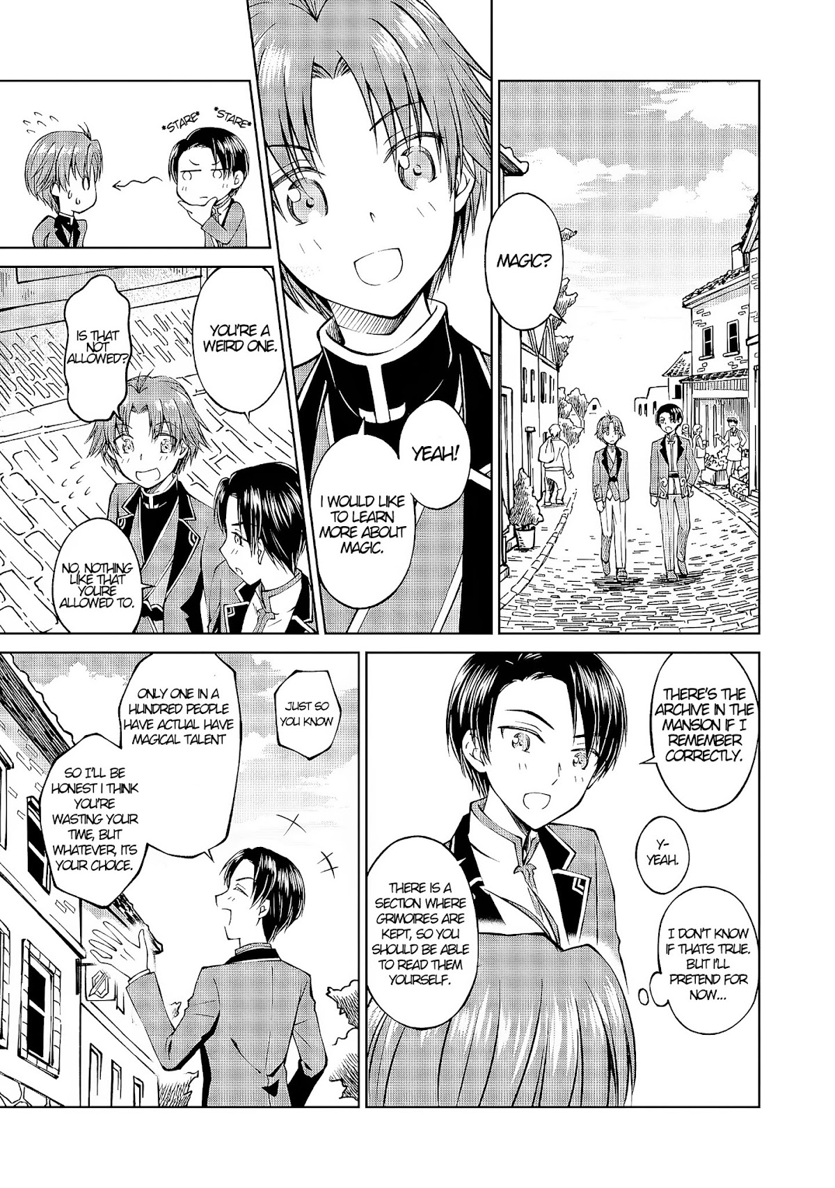 My Noble Family Is Headed for Ruin, so I May as Well Study Magic in My Free Time chapter 1 page 18