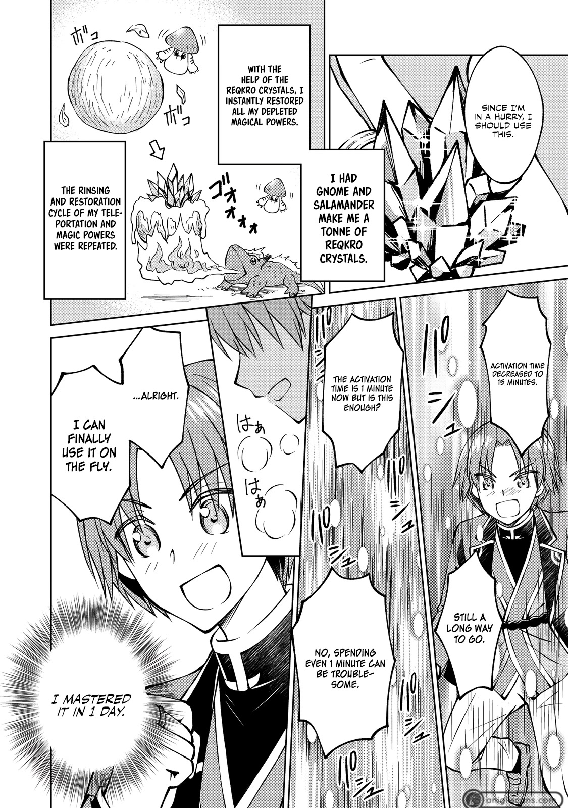 My Noble Family Is Headed for Ruin, so I May as Well Study Magic in My Free Time chapter 11 page 17