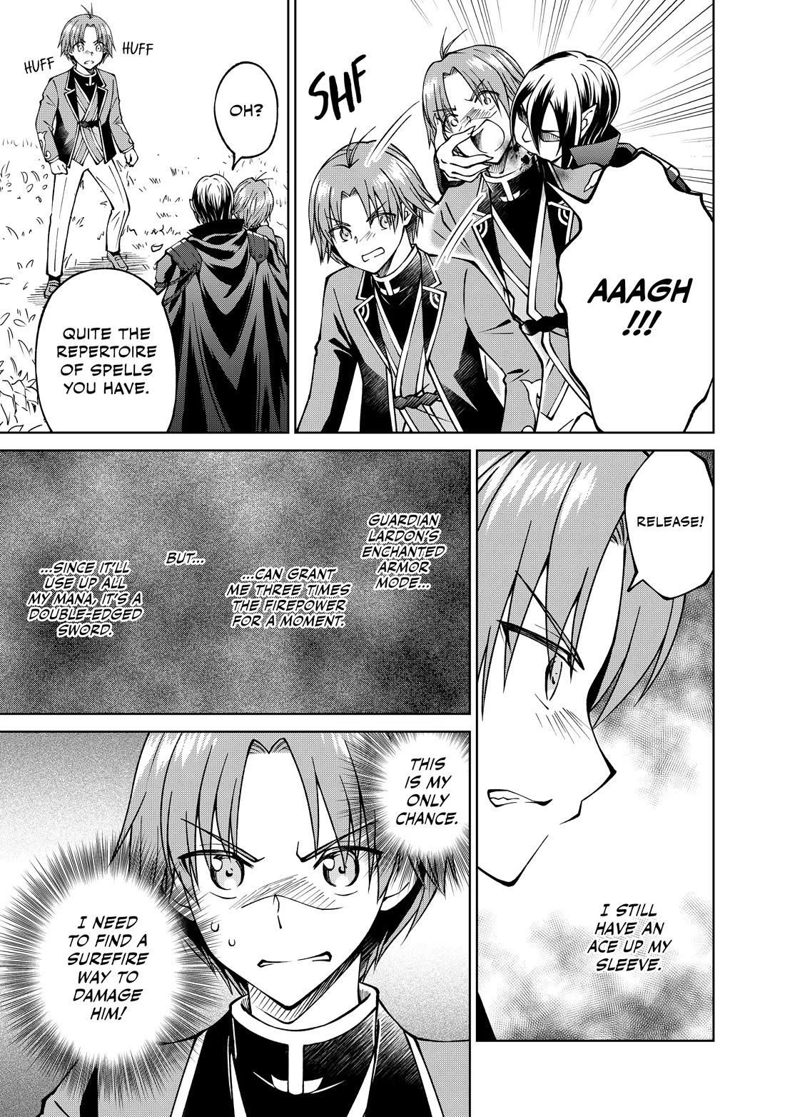 My Noble Family Is Headed for Ruin, so I May as Well Study Magic in My Free Time chapter 17 page 17