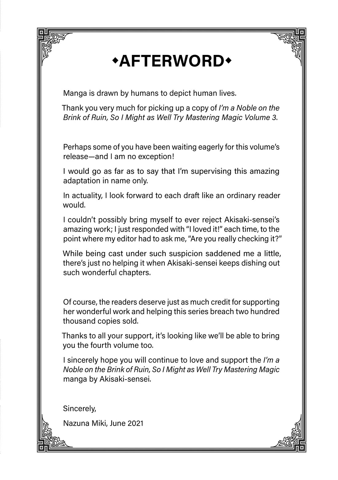 My Noble Family Is Headed for Ruin, so I May as Well Study Magic in My Free Time chapter 17 page 30