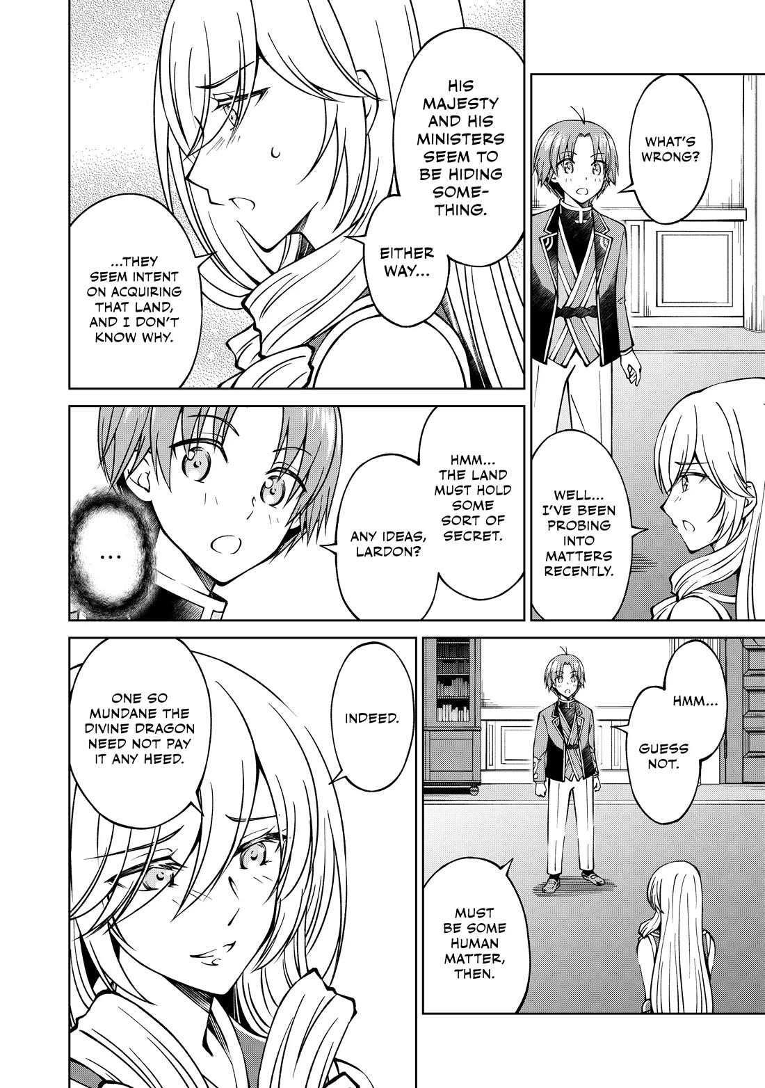 My Noble Family Is Headed for Ruin, so I May as Well Study Magic in My Free Time chapter 19 page 2