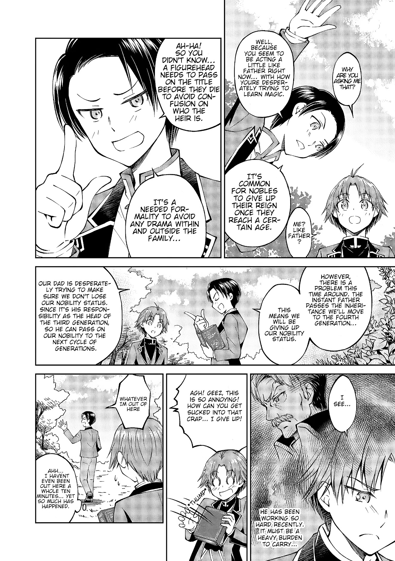 My Noble Family Is Headed for Ruin, so I May as Well Study Magic in My Free Time chapter 2 page 10