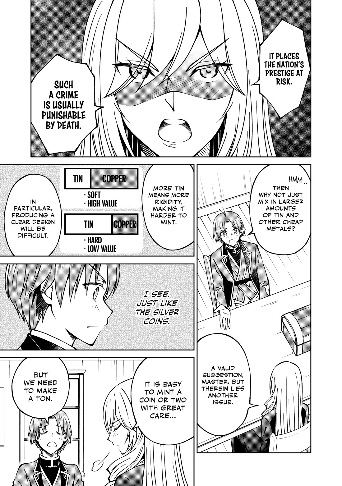 My Noble Family Is Headed for Ruin, so I May as Well Study Magic in My Free Time chapter 21 page 9