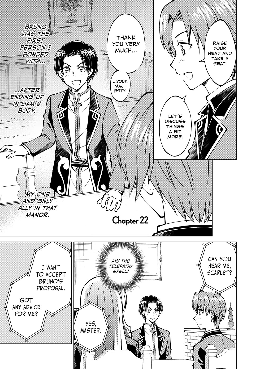 My Noble Family Is Headed for Ruin, so I May as Well Study Magic in My Free Time chapter 22 page 1