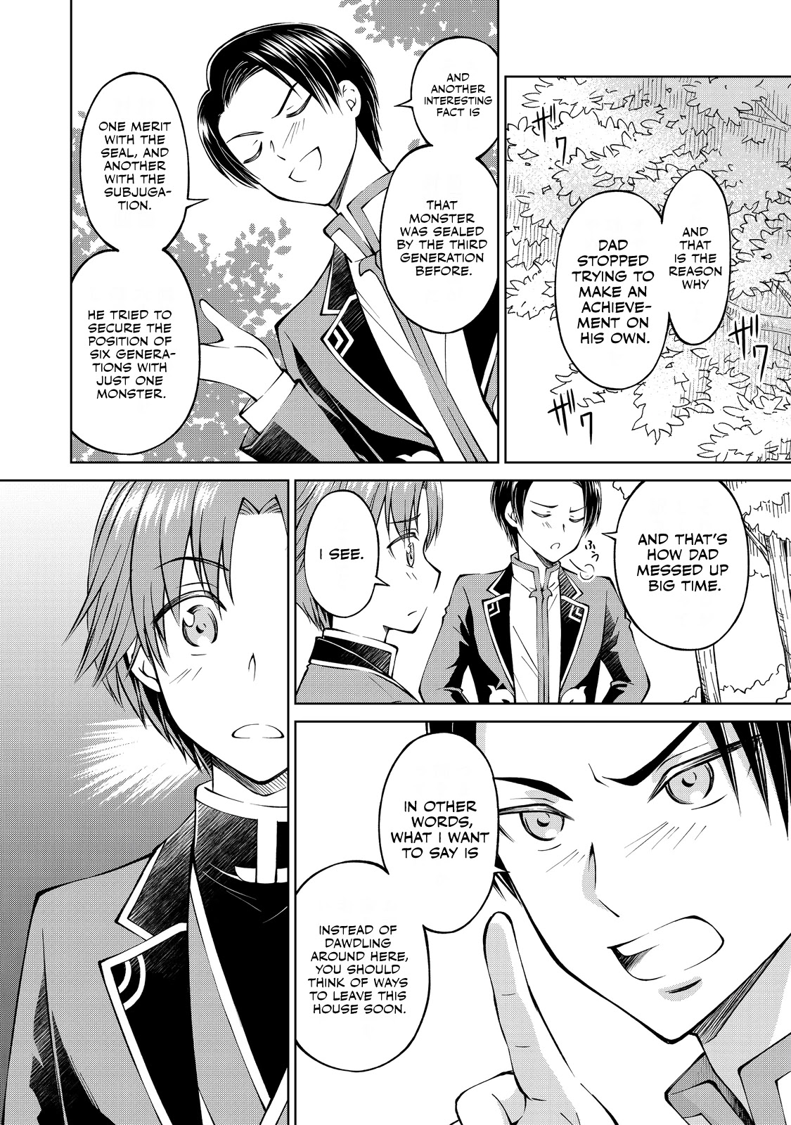 My Noble Family Is Headed for Ruin, so I May as Well Study Magic in My Free Time chapter 4 page 13