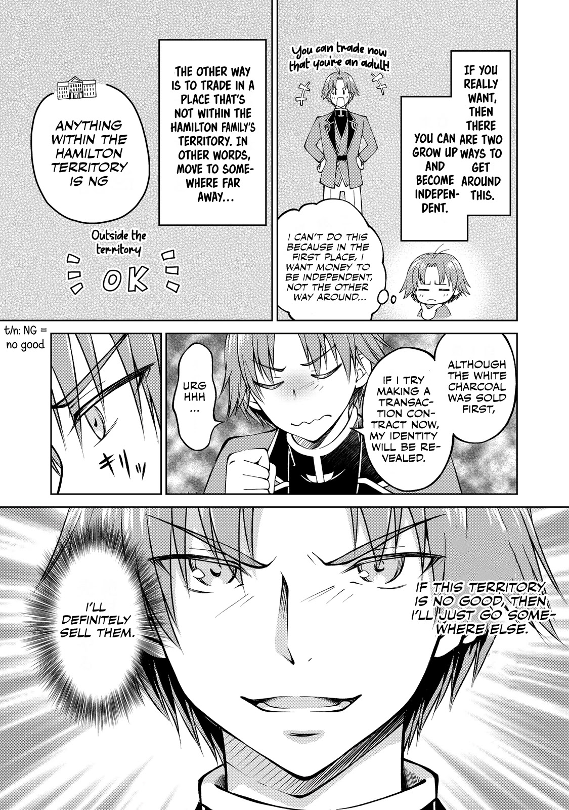 My Noble Family Is Headed for Ruin, so I May as Well Study Magic in My Free Time chapter 4 page 22