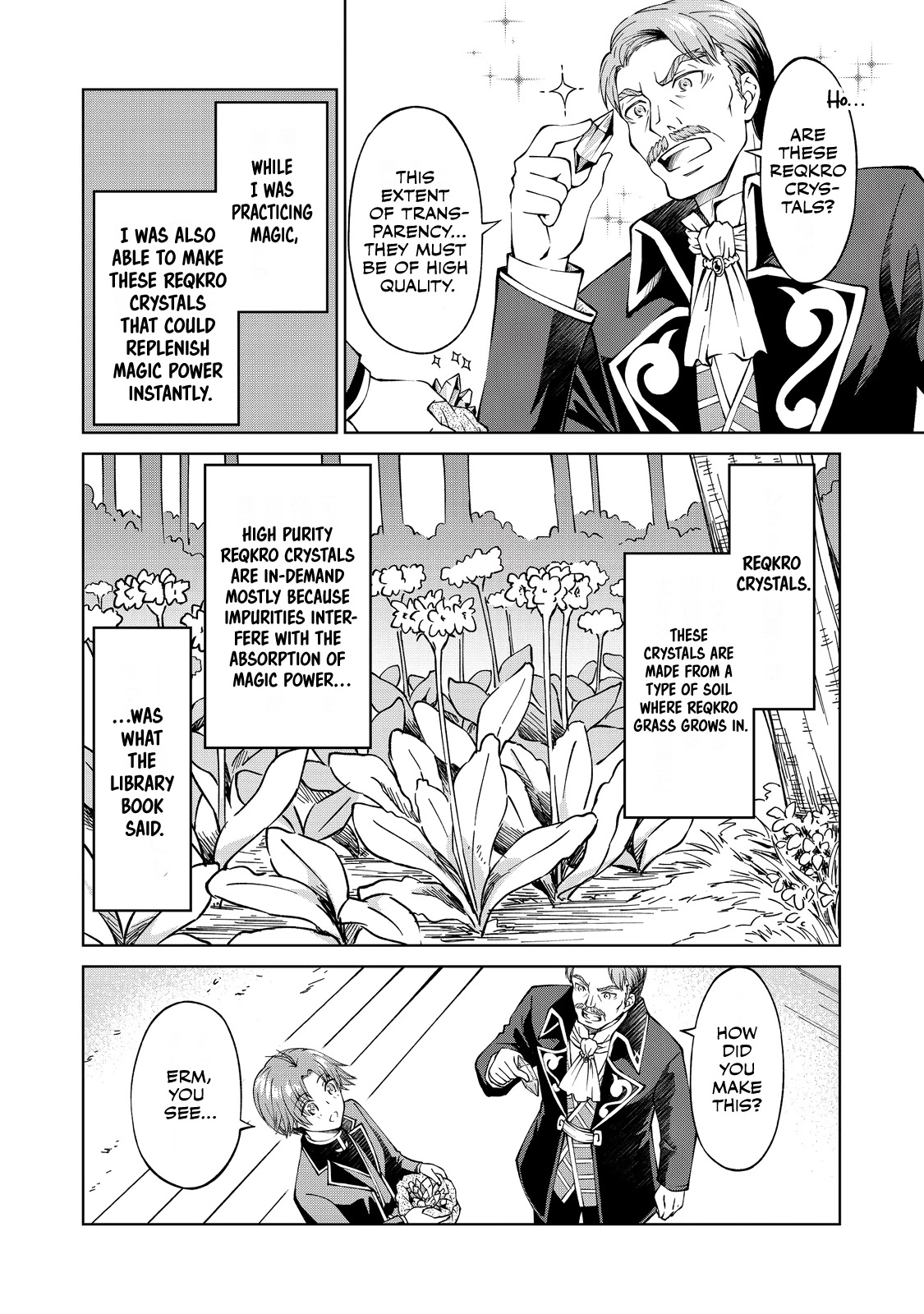 My Noble Family Is Headed for Ruin, so I May as Well Study Magic in My Free Time chapter 4 page 3