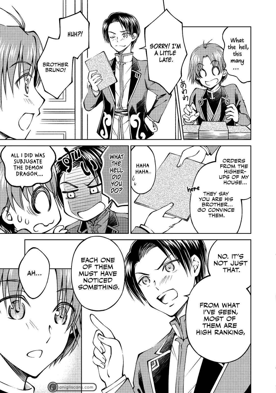 My Noble Family Is Headed for Ruin, so I May as Well Study Magic in My Free Time chapter 9 page 29