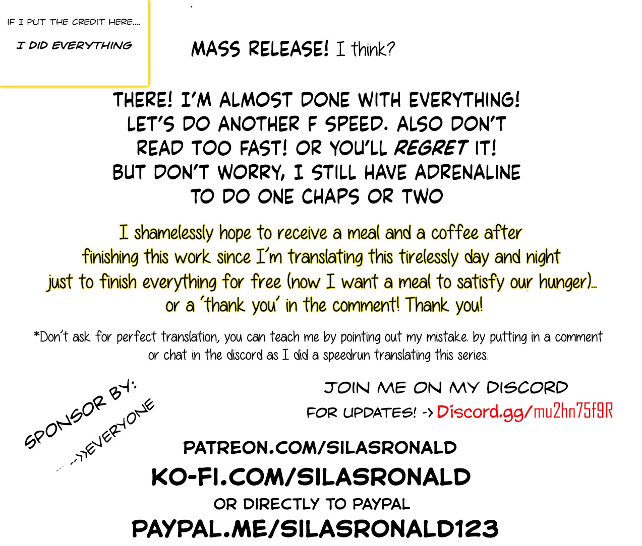 My S-Rank Party Fired Me for Being a Cursificer ~ I Can Only Make “Cursed Items”, but They're Artifact Class! chapter 17.1 page 1