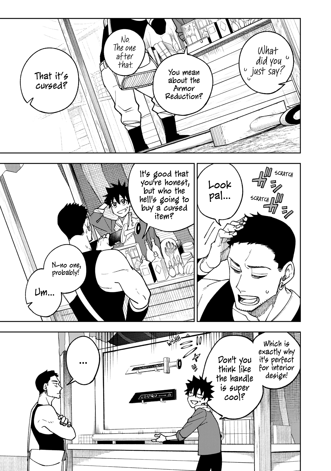 My S-Rank Party Fired Me for Being a Cursificer ~ I Can Only Make “Cursed Items”, but They're Artifact Class! chapter 2 page 14