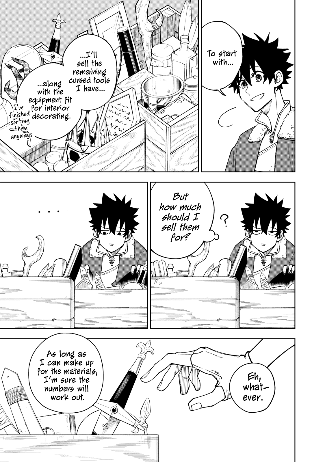 My S-Rank Party Fired Me for Being a Cursificer ~ I Can Only Make “Cursed Items”, but They're Artifact Class! chapter 2 page 5