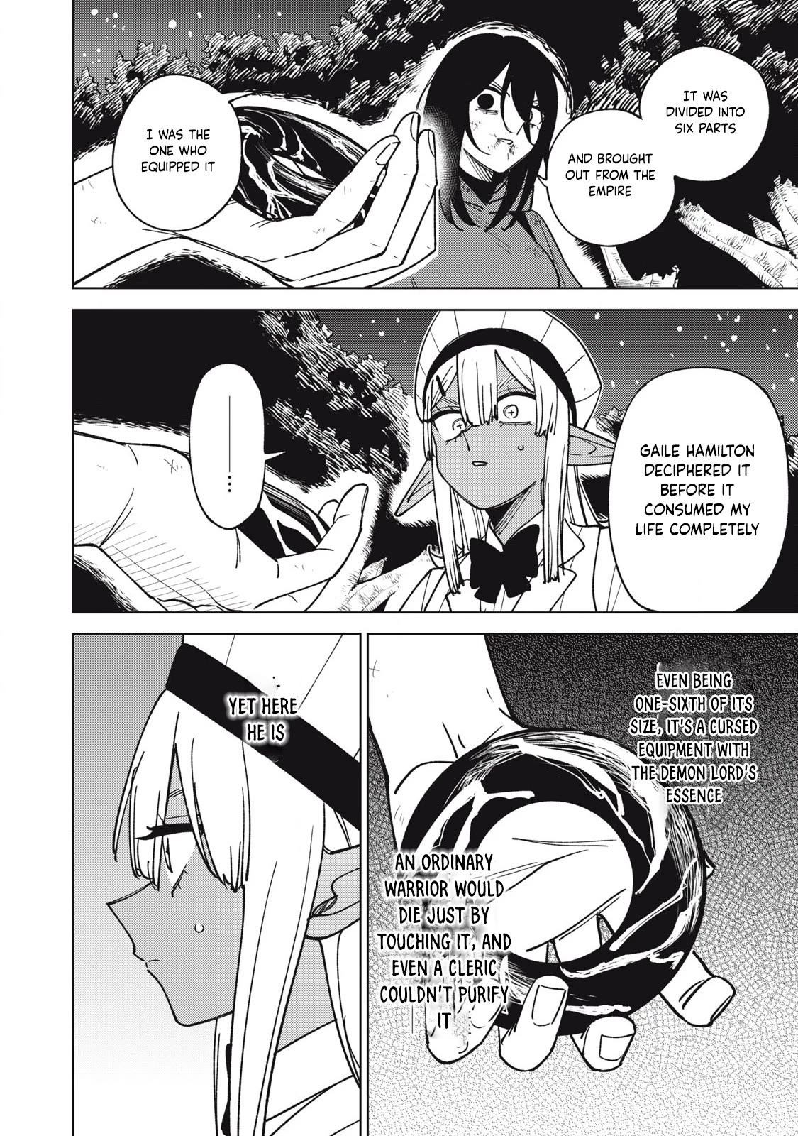 My S-Rank Party Fired Me for Being a Cursificer ~ I Can Only Make “Cursed Items”, but They're Artifact Class! chapter 29.2 page 5