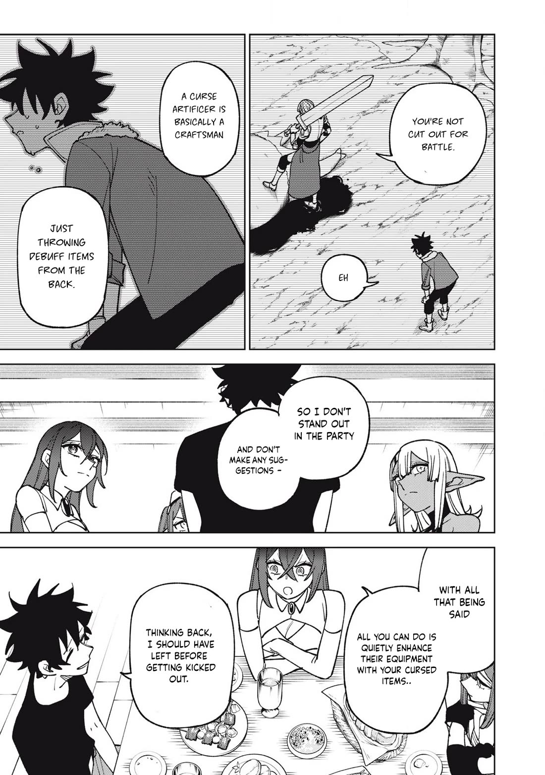 My S-Rank Party Fired Me for Being a Cursificer ~ I Can Only Make “Cursed Items”, but They're Artifact Class! chapter 31.2 page 6