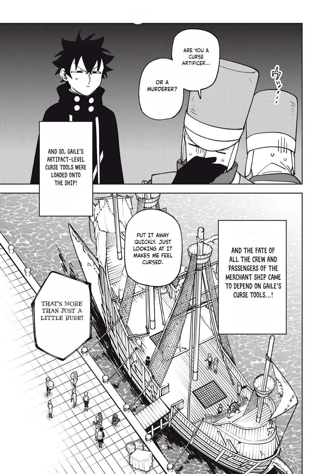 My S-Rank Party Fired Me for Being a Cursificer ~ I Can Only Make “Cursed Items”, but They're Artifact Class! chapter 35.1 page 4