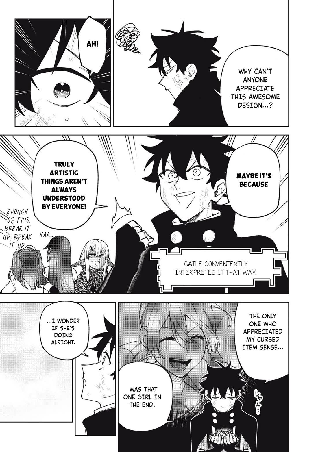 My S-Rank Party Fired Me for Being a Cursificer ~ I Can Only Make “Cursed Items”, but They're Artifact Class! chapter 38.1 page 4