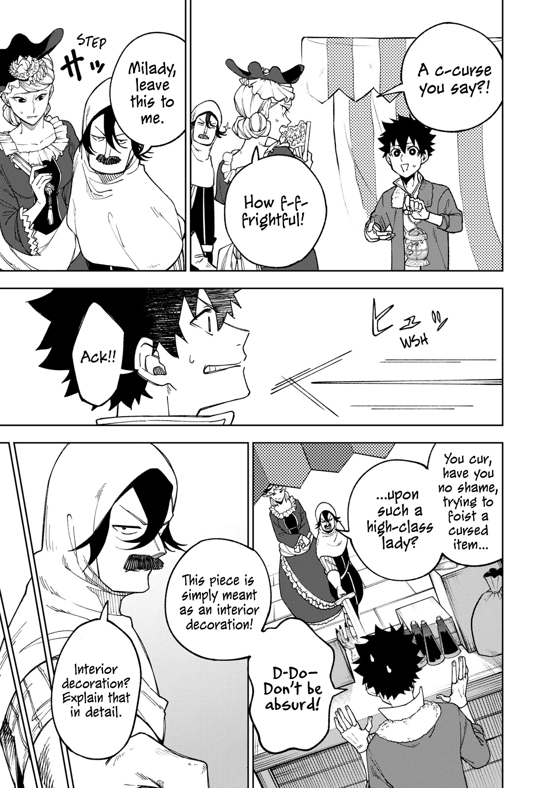 My S-Rank Party Fired Me for Being a Cursificer ~ I Can Only Make “Cursed Items”, but They're Artifact Class! chapter 4 page 19