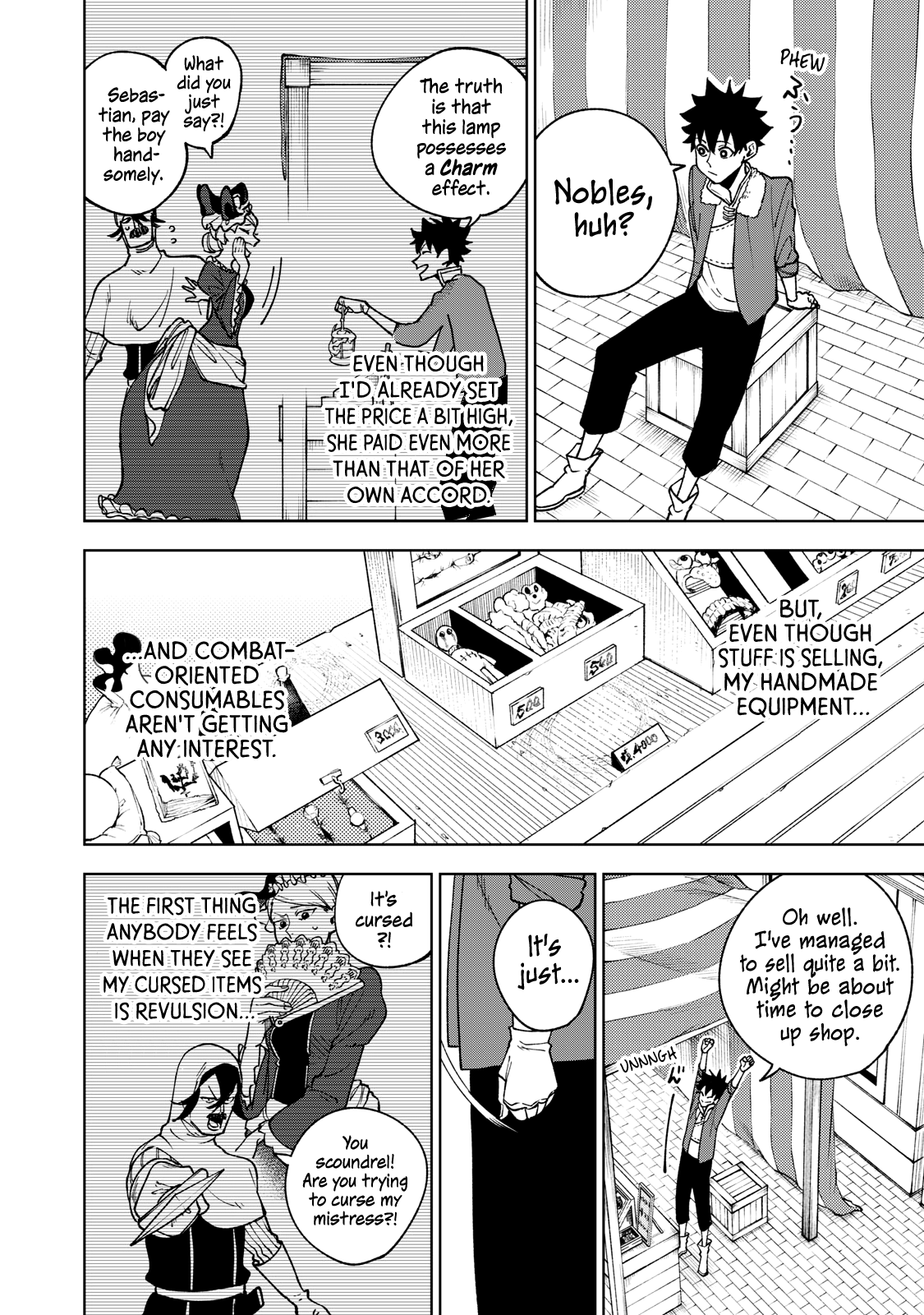 My S-Rank Party Fired Me for Being a Cursificer ~ I Can Only Make “Cursed Items”, but They're Artifact Class! chapter 4 page 20