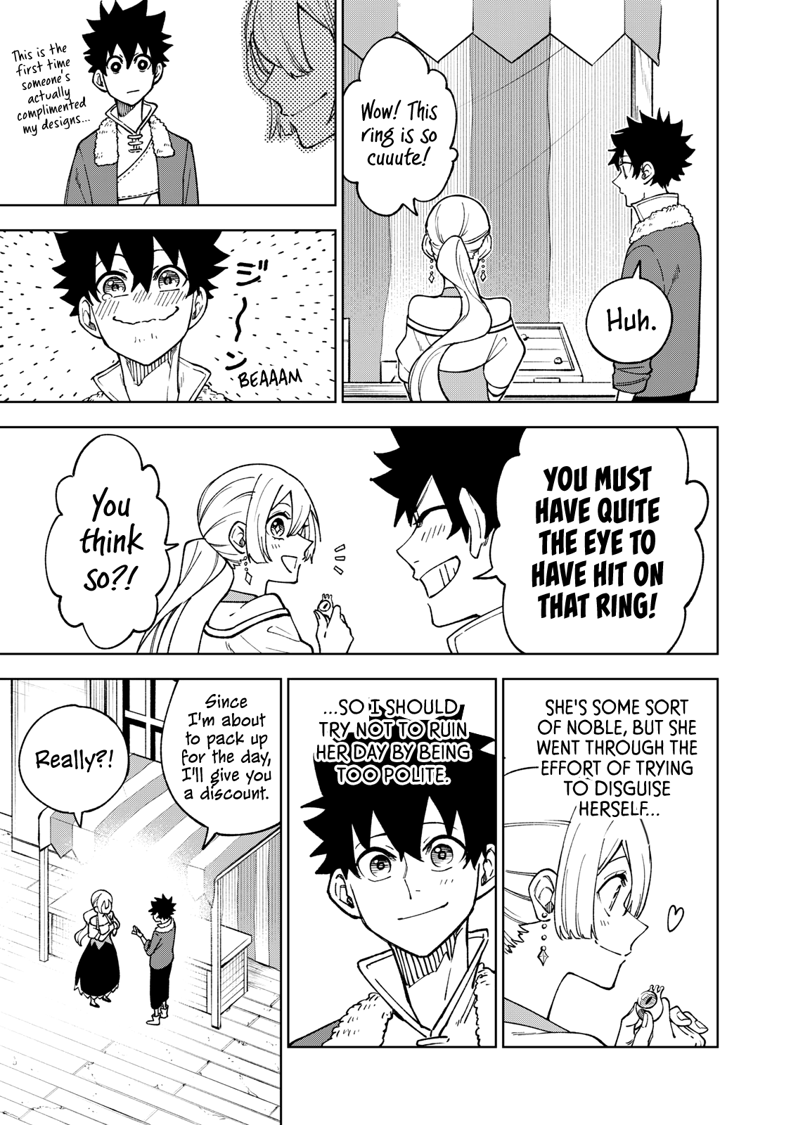 My S-Rank Party Fired Me for Being a Cursificer ~ I Can Only Make “Cursed Items”, but They're Artifact Class! chapter 4 page 23