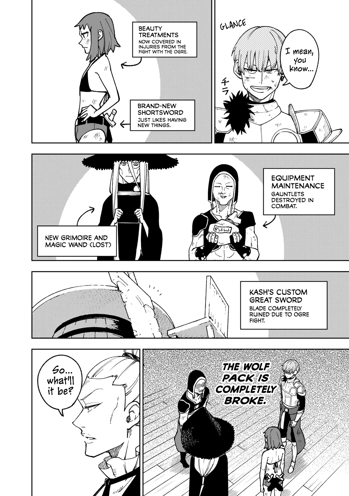 My S-Rank Party Fired Me for Being a Cursificer ~ I Can Only Make “Cursed Items”, but They're Artifact Class! chapter 4 page 8