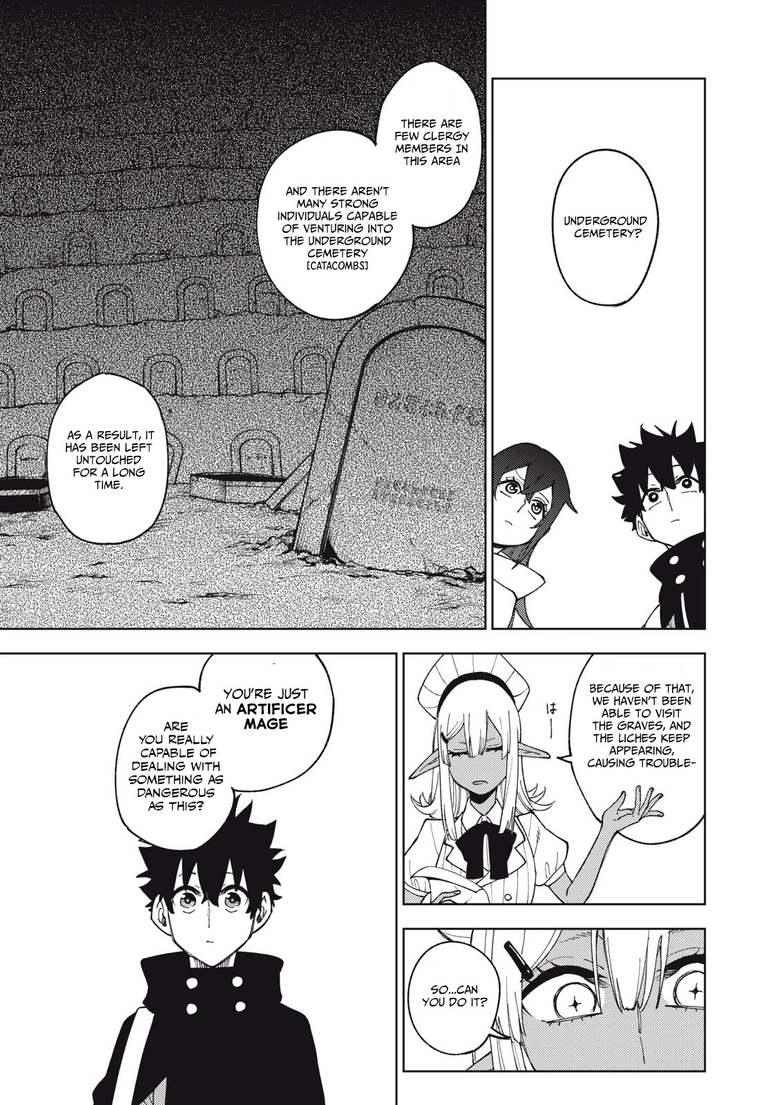 My S-Rank Party Fired Me for Being a Cursificer ~ I Can Only Make “Cursed Items”, but They're Artifact Class! chapter 8.1 page 12