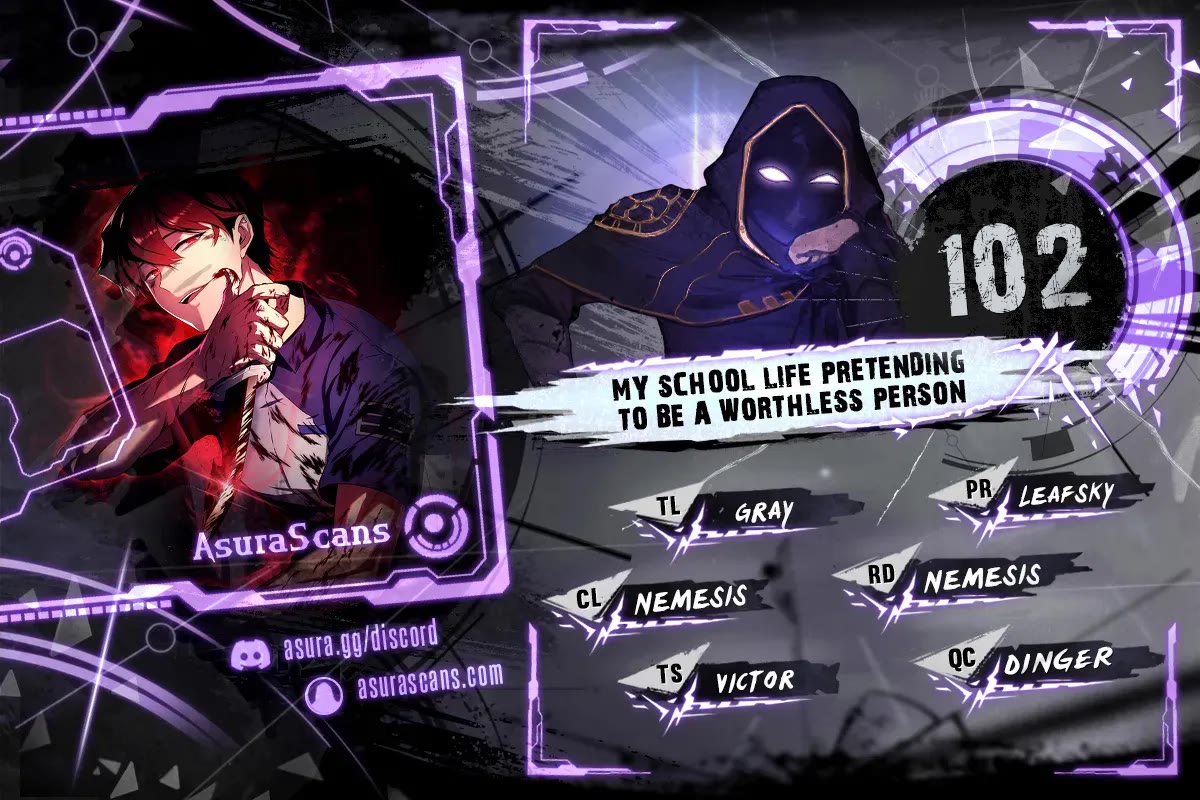 My School Life Pretending To Be a Worthless Person chapter 102 page 1