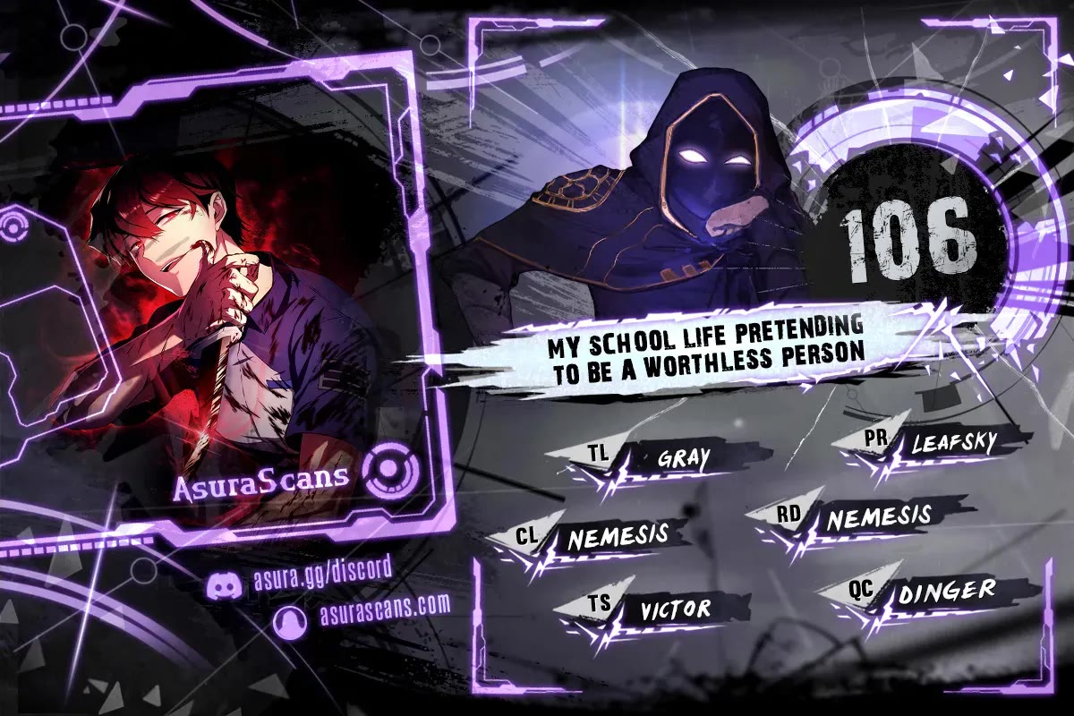 My School Life Pretending To Be a Worthless Person chapter 106 page 1