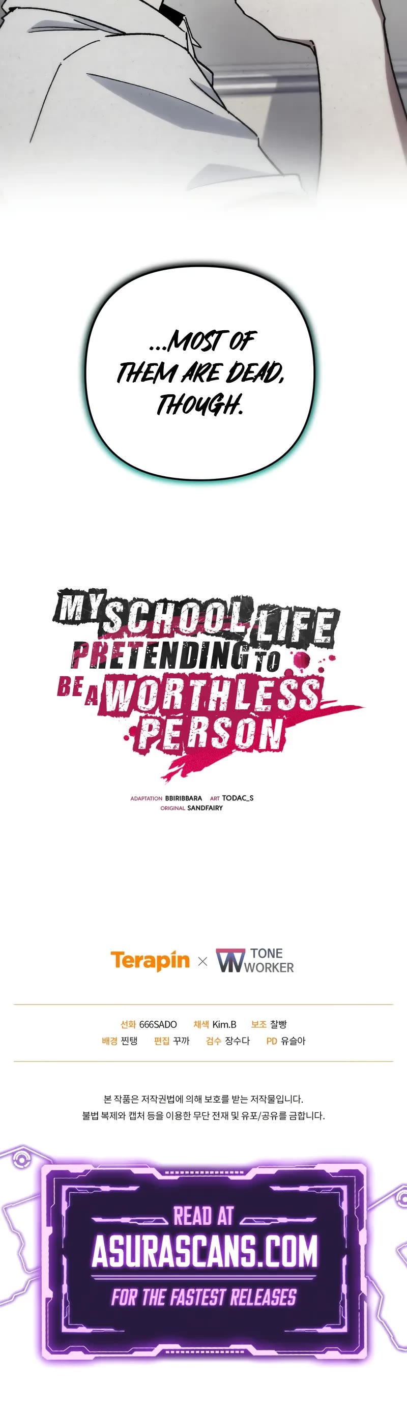 My School Life Pretending To Be a Worthless Person chapter 109 page 48