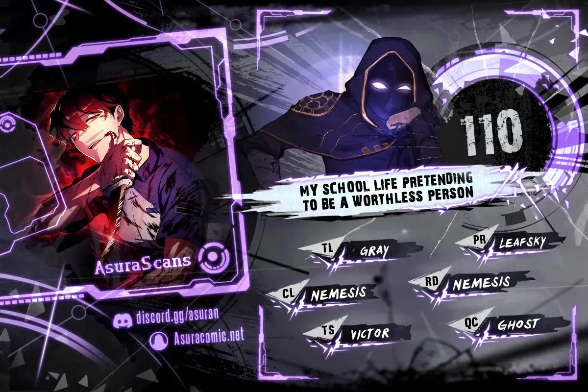 My School Life Pretending To Be a Worthless Person chapter 110 page 1