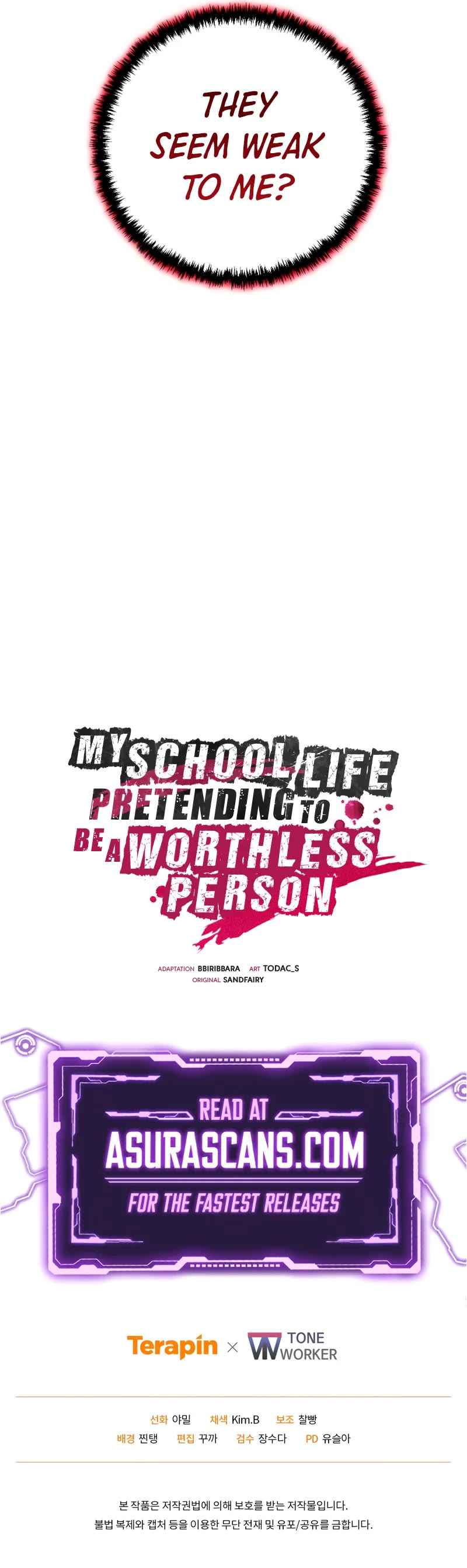 My School Life Pretending To Be a Worthless Person chapter 112 page 67
