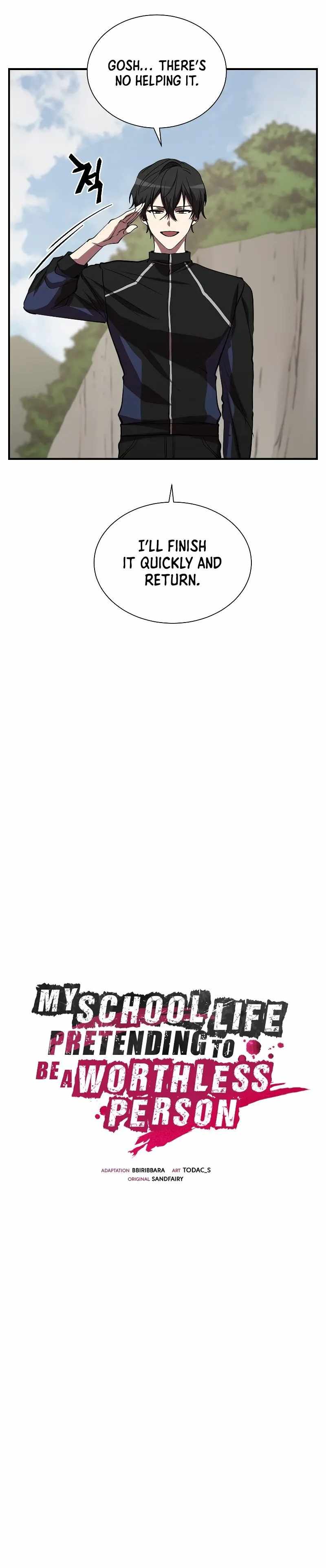 My School Life Pretending To Be a Worthless Person chapter 52 page 17