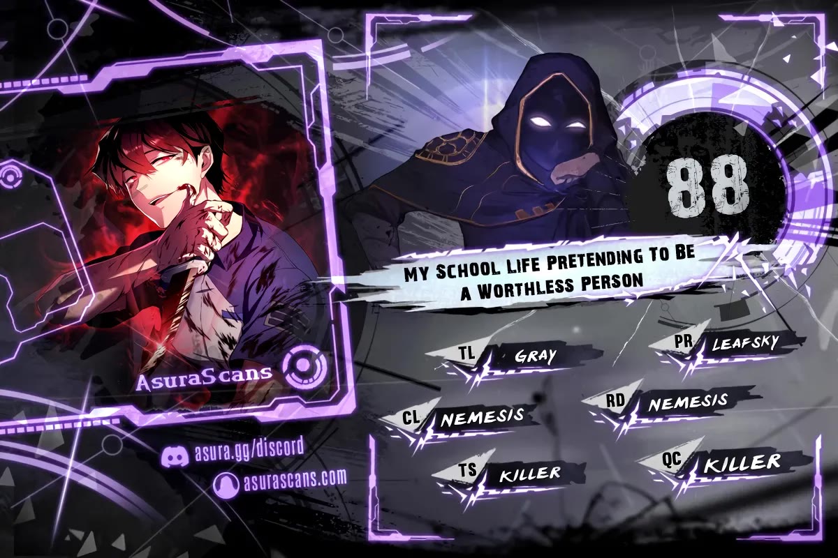 My School Life Pretending To Be a Worthless Person chapter 88 page 1